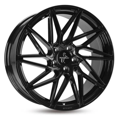 Afbeelding van KESKIN 5 gat 18duim 112mm lichtmetalen Velg KT20 FUTURE hyper silber schwarz Horn poliert KT208018511245BP