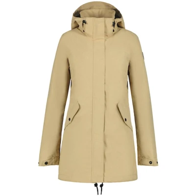 Afbeelding van Icepeak Addis Regenjas, Dames, Maat: 40, Beige