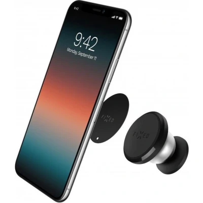 Afbeelding van FIXED ICON Flex Mini, Magnetische Mobiele Telefoonhouder, Universele Smartphone Houder Auto Dashboard, 360 graden draaibare telefoonhouder met magneet