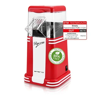 Afbeelding van EMERIO POM 111241 Popcornmaker Rood