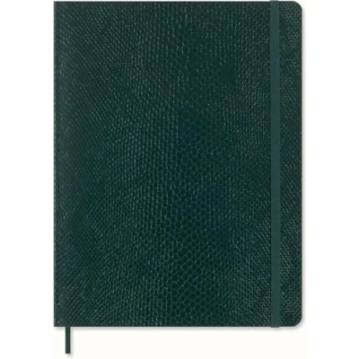 Image de Carnet ligné Moleskine Vegea Effet Phyton Très grand format Vert