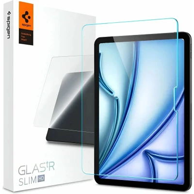 Afbeelding van Spigen Screen Protector Geschikt voor Apple iPad Air 11 (2024) Glas tR Slim 9H Tempered Glass