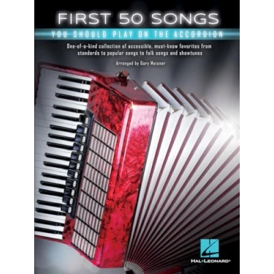 Afbeelding van First 50 Songs You Should Play on the Accordion