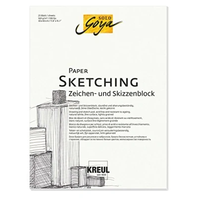Afbeelding van SOLO GOYA Paper Schetsblok 30 x 40cm 25 sheets 160 g/m2