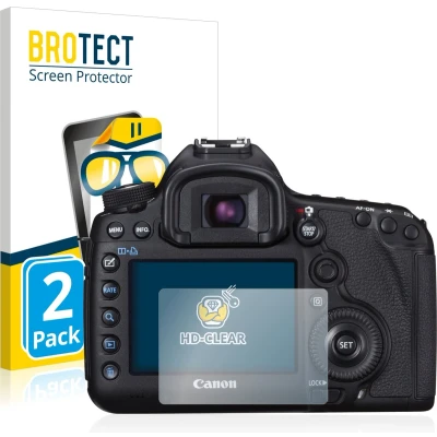 Afbeelding van BROTECT Screenprotector voor Canon EOS 5D Mark III Folie Beschermfolie transparant (2 Stuks)