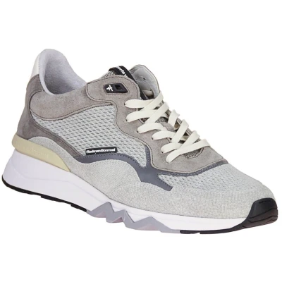 Afbeelding van Floris van Bommel Sneakers laag, Heren, Maat: 47, Lightgrey Veloursleer