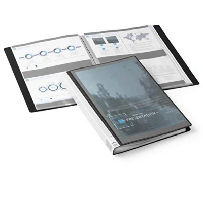 Image de DURABLE reliure portfolio Duralook PLUS, avec 40 pochettes