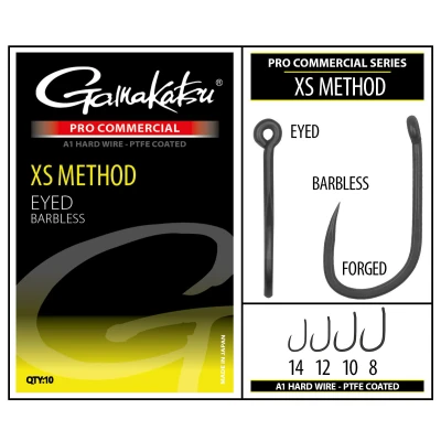 Image de Gamakatsu Coarse Pro C XS Commercial A1 PTFE Palette Sans Ardillon (10 pcs) Maat : 16