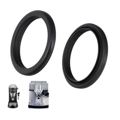 Afbeelding van Snapworld Kaffee Set van 2 afdichtingen voor douchezeef op de infusiekop compatibel met Delonghi EC 680 685 820 850 860 / EN Dedica espressomachine koffiezetapparaat zoals AS00005075