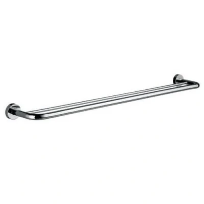 Afbeelding van Emco Rondo 2 handdoekhouder dubbel (chroom)