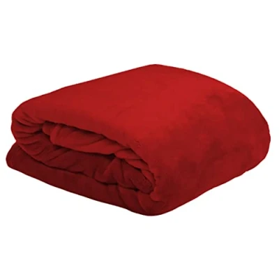 Afbeelding van Lovely Casa P25792003 knuffeldeken, polyester, rood, 130 x 160 cm