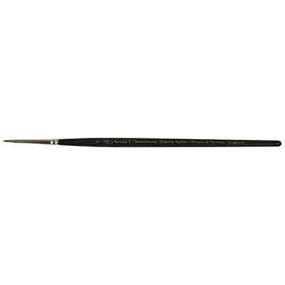 Afbeelding van Winsor &amp; Newton Kolinski 5012002 Serie 7 aquarelkwast, ronde borstel miniatuur nr. 2 mm, kwaliteit met de hand
