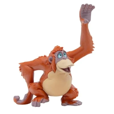 Afbeelding van King Louie Koning Lowietje aap Jungle boek speelgoedfiguur kinderen Bullyland 6 cm Disney