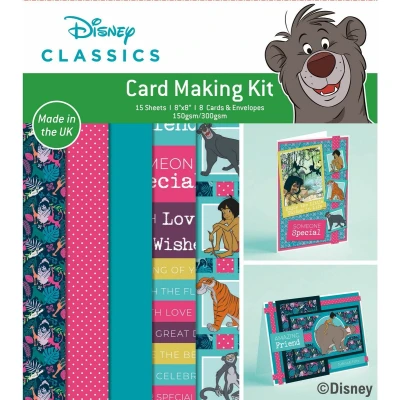 Afbeelding van The Jungle Book Card Making Kit Makes 8 Cards