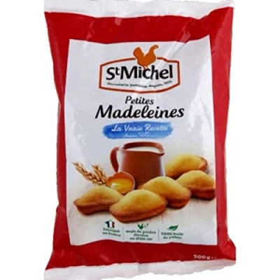 Image de ST MICHEL Madeleines Coquilles Aux Oeufs De Poules Plein Air 500G