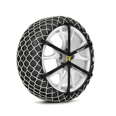 Afbeelding van Michelin Easy Grip Limited 008338 Sneeuwkettingen Met kettingspanner montagehandleiding, Net opbergtasje Staal