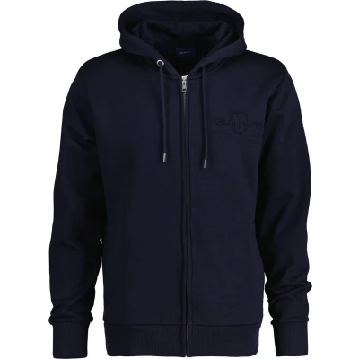 Afbeelding van Gant Hoodie donkerblauw