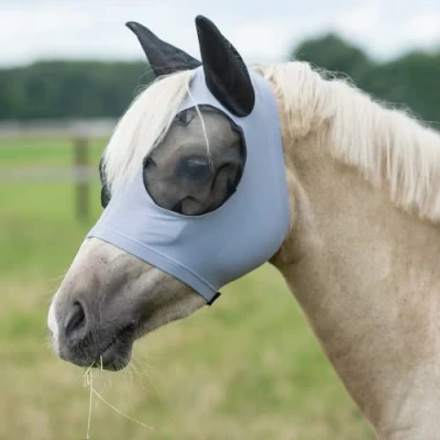 Afbeelding van Busse Vliegenmasker Twin Fit Flexi Grijs extra Groot