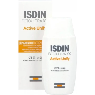 Afbeelding van Isdin Lotion UV Care Foto Ultra Active Unify SPF50+