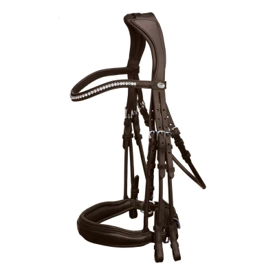 Image de Schockemöhle Ensemble Bride Classic Line Venice Espresso/Argent Full