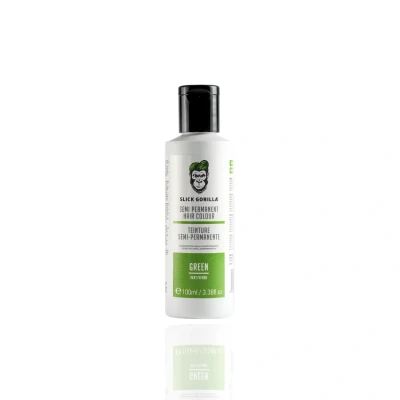 Afbeelding van Slick Gorilla Coloration semi permanente VERTE végétalienne et sans cruauté envers les animaux (3,38 Fl Oz, 100 ml VERT)