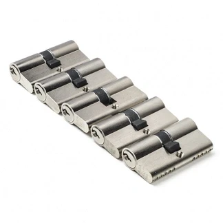 Afbeelding van Cilinder AXA 5 stuks (Dubbel, Gelijksluitend, SKG**, 30/30 mm, Vernikkeld, 15 sleutels)