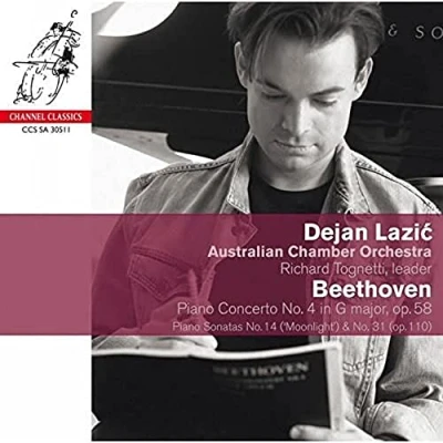 Afbeelding van Dejan Lazic, Australian Chamber Orchestra, Richard Tognetti Beethoven: Piano Concerto No.4 / Sonatas 14 &amp; 31 (Super Audio CD)