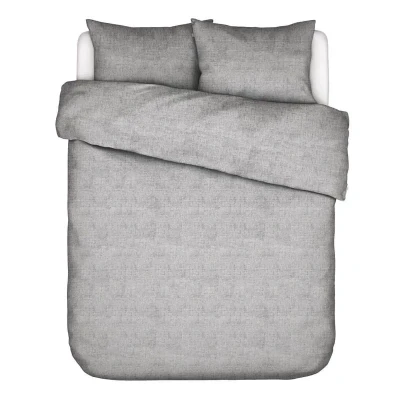 Afbeelding van ESSENZA Jule Dekbedovertrek Antraciet Lits Jumeaux 240x200/220 cm