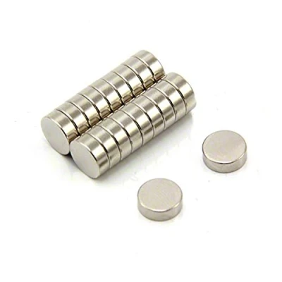 Afbeelding van Magnetastico® 25 neodymium magneten N52 schijf 7 x 3 mm koelkastmagneet magneetbord permanente magneet voor paneel witte cirkelmagneet magnetische