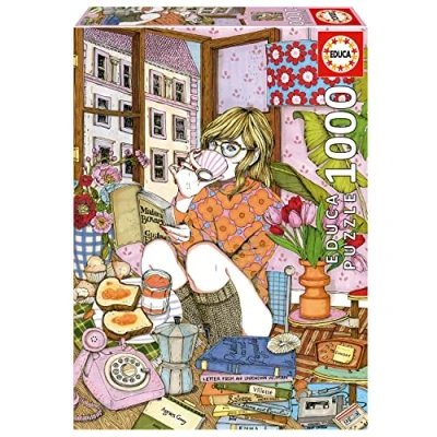 Image de Educa Puzzle de 1000 pièces pour adultes Temps moi, Ana Jarén. Comprend colle Fix Puzzle. A partir 14 ans (19557)