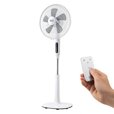 Afbeelding van Staande ventilator Black &amp; Decker ES9440170B 135 cm 50 W Wit