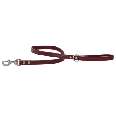 Afbeelding van Adori Looplijn Vintage Met Print Paars Hondenriem 100x1.8 cm