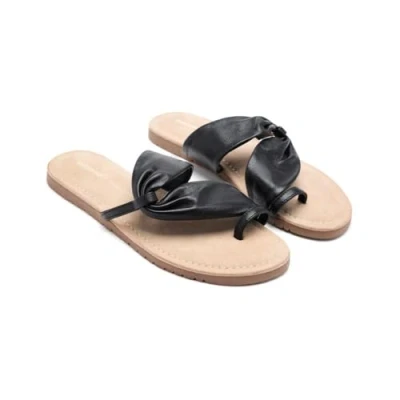 Afbeelding van Gioseppo Charlemont Teensandalen, Dames, Maat: 37, Black Leer