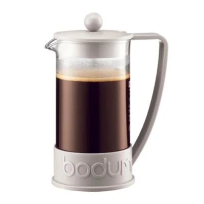 Afbeelding van Bodum 10938 913 Brazil Koffiezetapparaat met 8 kopjes 1,0 l Wit
