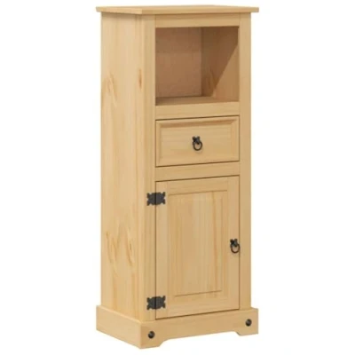Afbeelding van Badkamerkast Corona 45x33x110 cm massief grenenhout