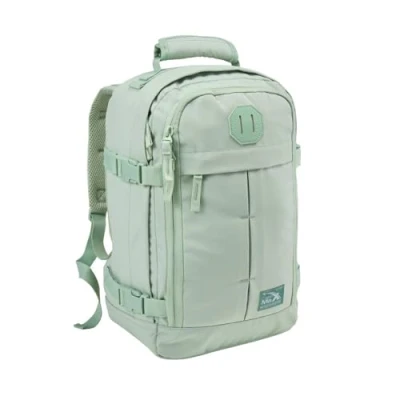 Afbeelding van CabinMax Metz Reistas Handbagage 20L Ryanair Rugzak Schooltas 40x25x20 cm Compact Backpack Lichtgewicht Sedum Green