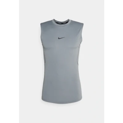 Afbeelding van Nike Performance Tight Top, Heren, Maat: Medium, Smoke grey/black