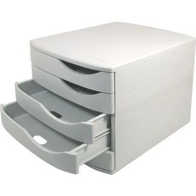 Afbeelding van Djois Re Solution bureauladenset 5 gesloten laden grijs 100% gerecycled