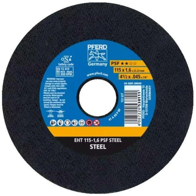 Afbeelding van PFERD PSF STEEL 61730021 Doorslijpschijf recht 115 mm 25 stuk(s) Staal