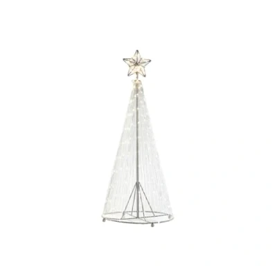 Afbeelding van Kerstversiering DKD Home Decor Zilverkleurig 25 x 60 cm