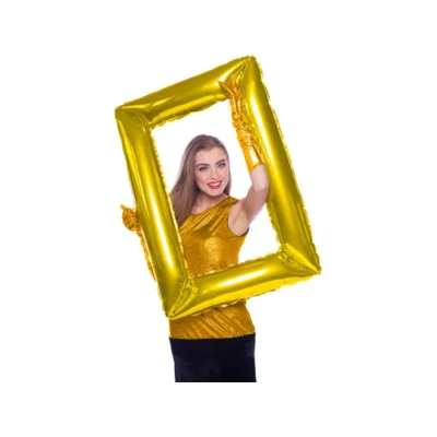 Afbeelding van Selfie frame rechthoek goud 85x60cm