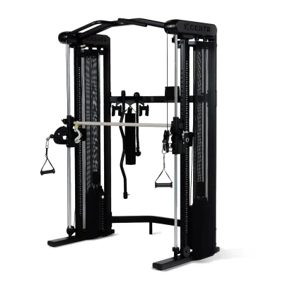 Afbeelding van Centr 3 Home Gym Functional Trainer Matzwart Staal Kunststof Nylon
