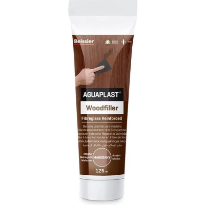 Afbeelding van Aguaplast woodfiller (kneedbaar hout) mahonie (125ml)