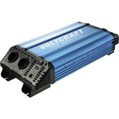 Afbeelding van VOLTCRAFT PSW 2000 12 G Omvormer W V/DC 230 V/AC Zuivere sinusvorm