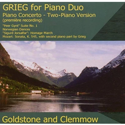Afbeelding van Goldstone &amp; Clemmow Grieg: Music For Piano Duet (CD)