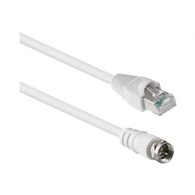 Afbeelding van T&#039;nB Netwerkkabel RJ 45 (M) naar F connector 2 m