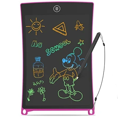 Afbeelding van GUYUCOM Tekentablet voor kinderen, 8,5 inch, lcd schrijven en magisch tablet met een kleurrijke helderdere lijn, grote cadeaus jongens meisjes van 3, 4, 5, 6, 7 jaar,