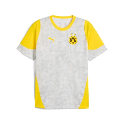 Afbeelding van Borussia Dortmund trainingsshirt voor Heren, Geel/Zilver, Maat XL PUMA