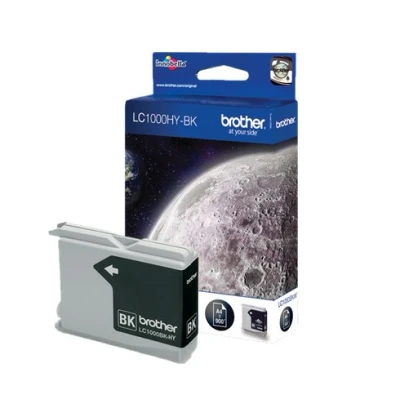 Afbeelding van Brother LC 1000HYBK Inktcartridge Zwart Hoge capaciteit