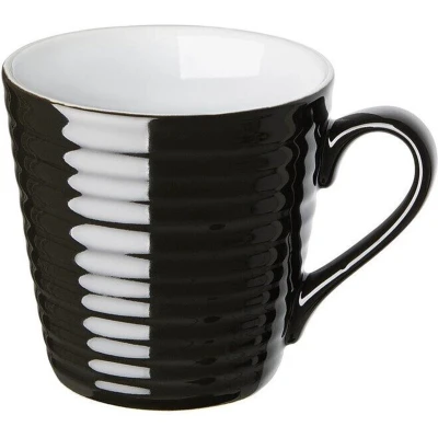 Afbeelding van Olympia Cafe Aroma Mok Zwart 340ml (pak van 6) CU959 Restaurant Hotel Professioneel